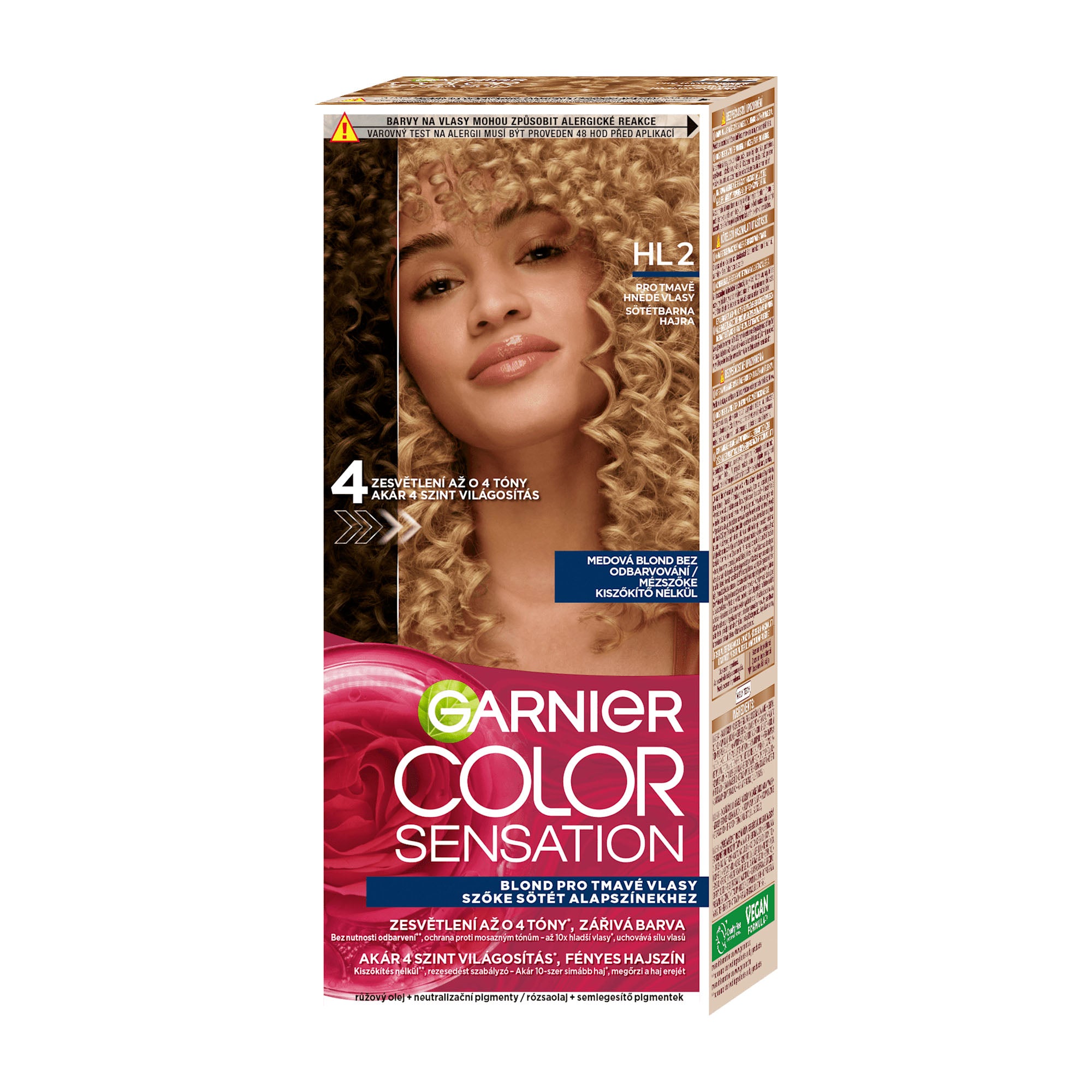 GARNIER Color Sensation HL2 Blond Miel éclaircissant pour châtain foncé