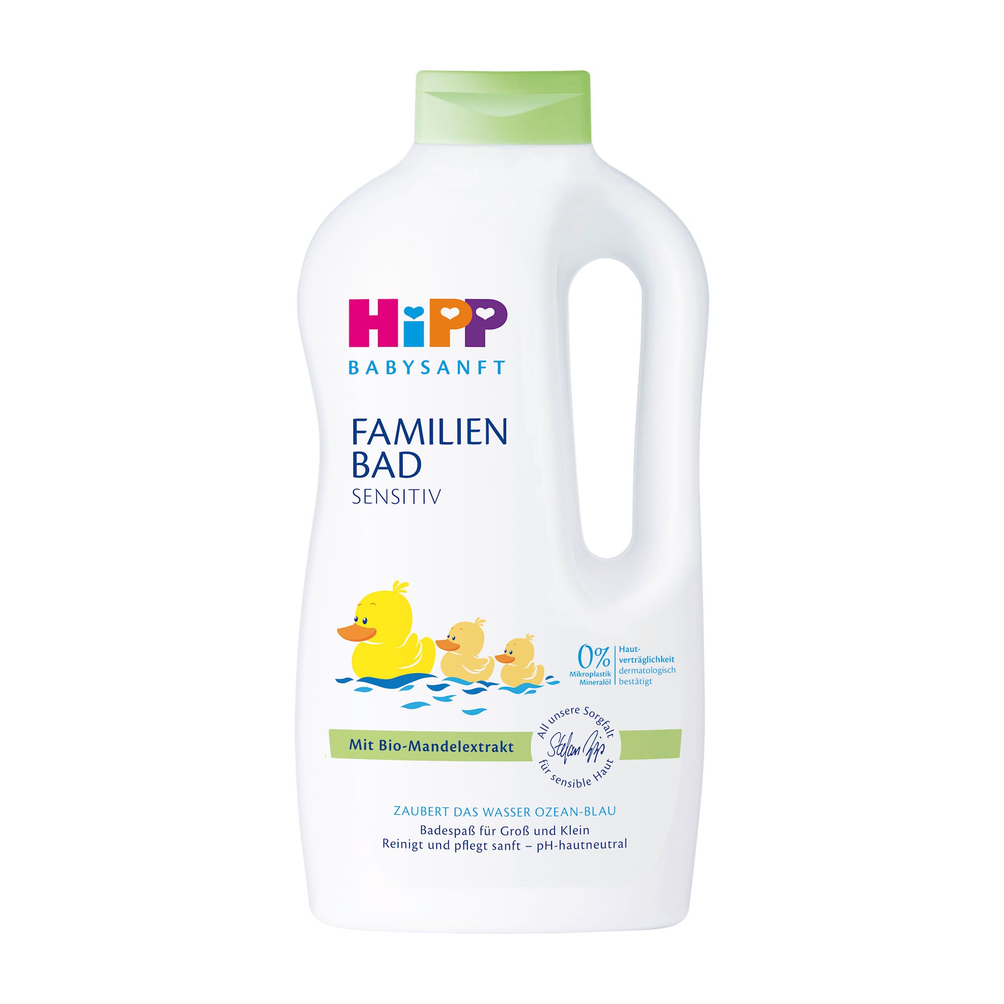 HiPP Babysanft Bain moussant familial pour peaux sensibles, 1000 ml