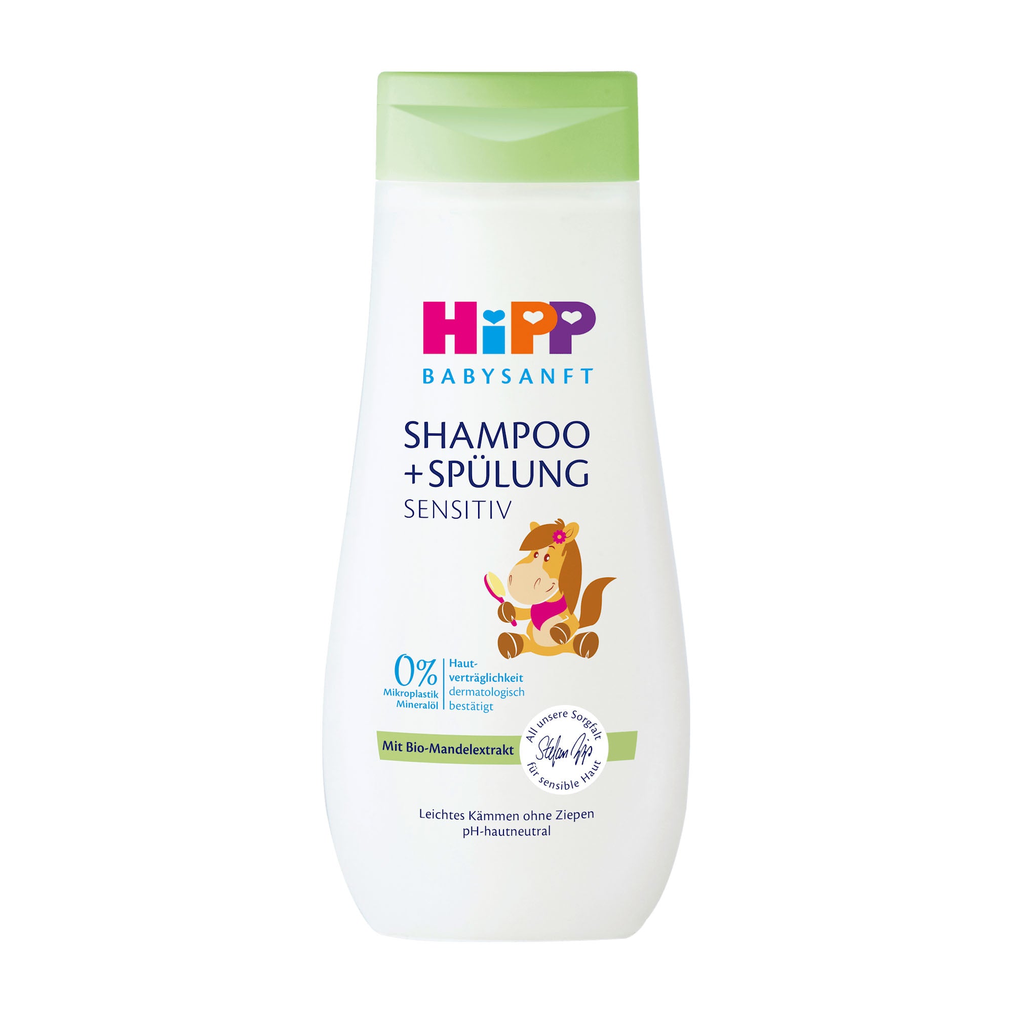 HiPP Babysanft Shampooing et après-shampooing pour peaux sensibles, 200 ml