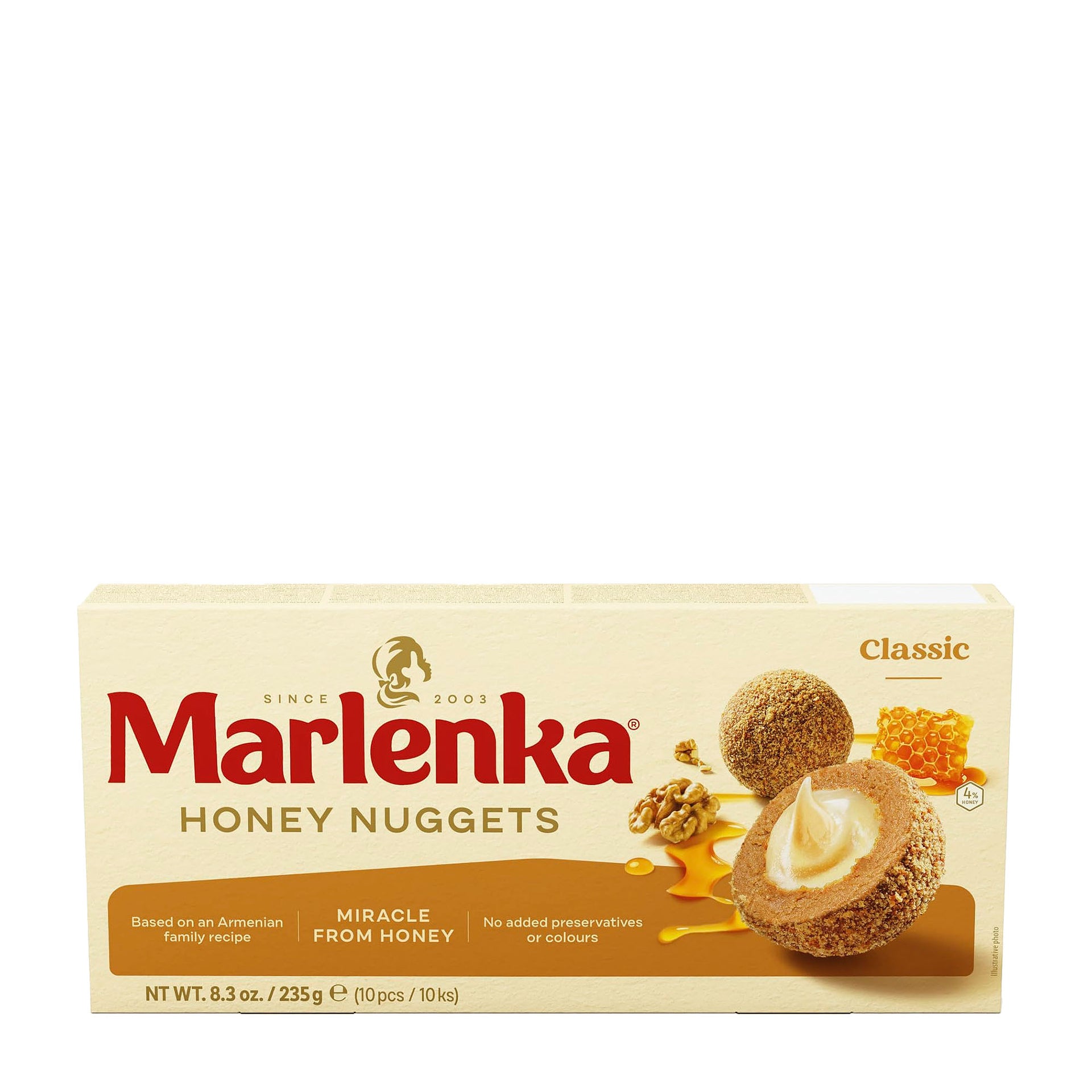 thumbnail: Marlenka Honey Nuggets (Mézes Golyó) 235 G – Paprika Store
