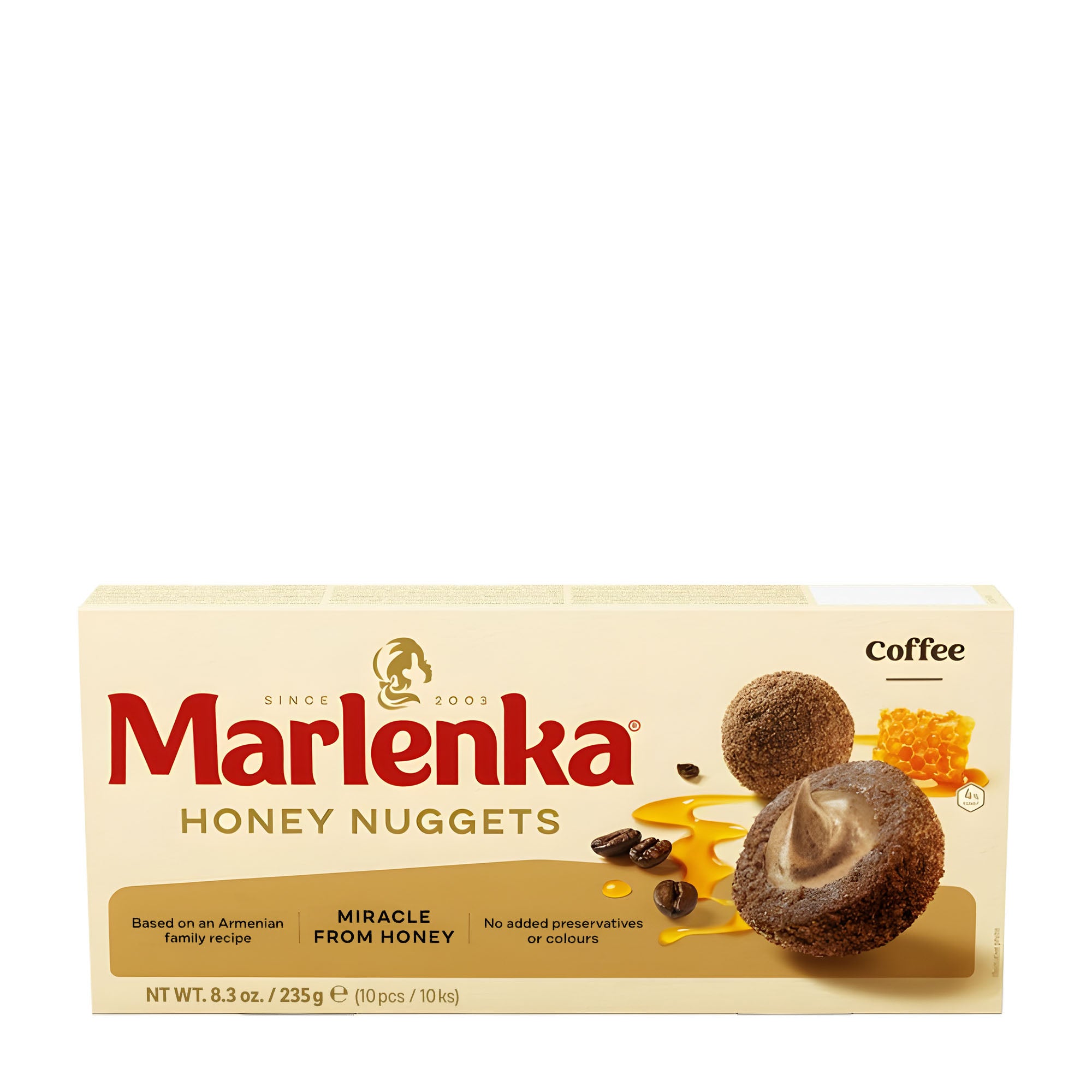 Marlenka Honey Nuggets Coffee, 235 g
