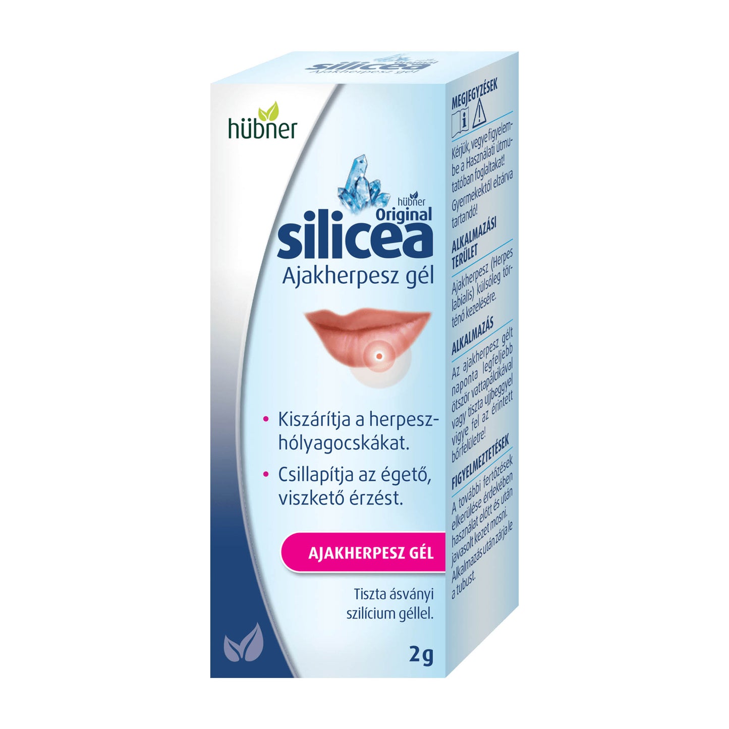 Hübner Original Silicea Lippenherpes-Gel, 2 g