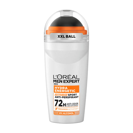 Loreal Paris Men Expert Hydra Energetic Extreme Sport 72h Antitranspirant Roll-On, 50 ml