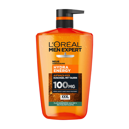 Loreal Paris Men Expert Hydra Energy taurine shower gel, 1000 mL