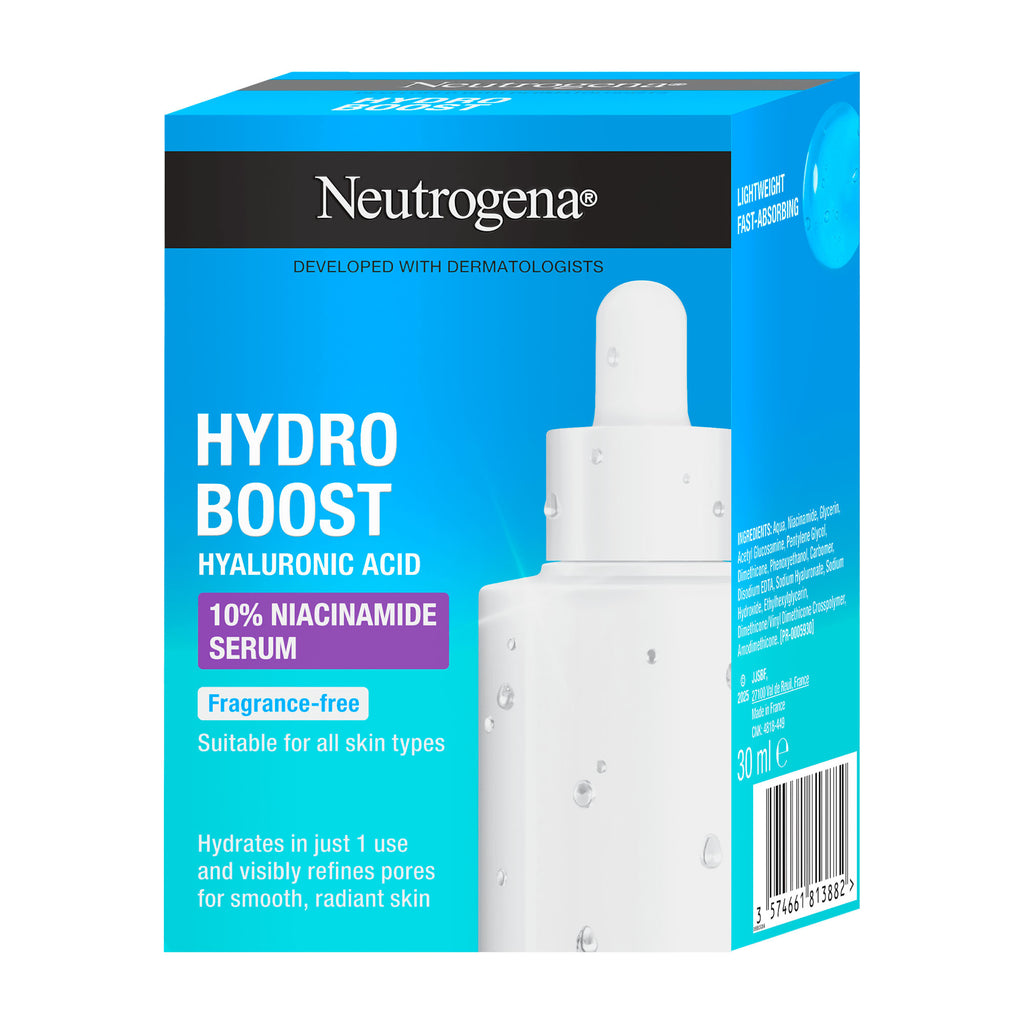 Neutrogena Hydro Boost 10% niacinamide serum, 30 mL