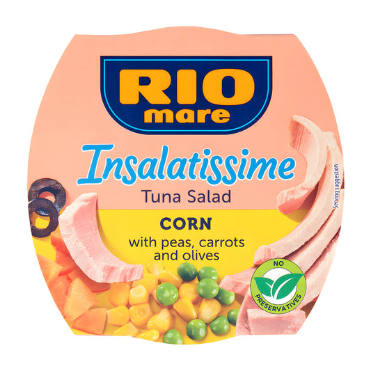 Rio Mare Insalatissime Mais-Thunfischsalat, 160 g