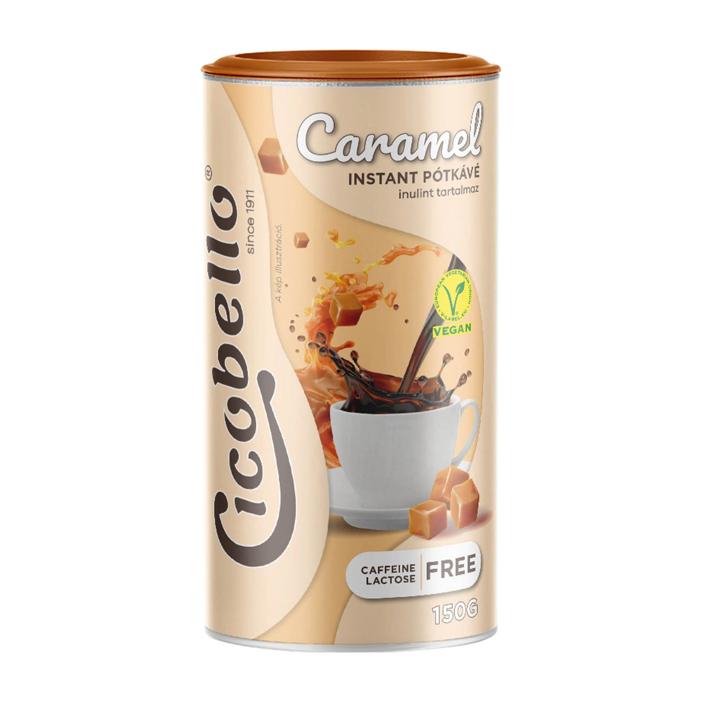 Cicobello Caramel Instant-Getreidekaffee, 150 g