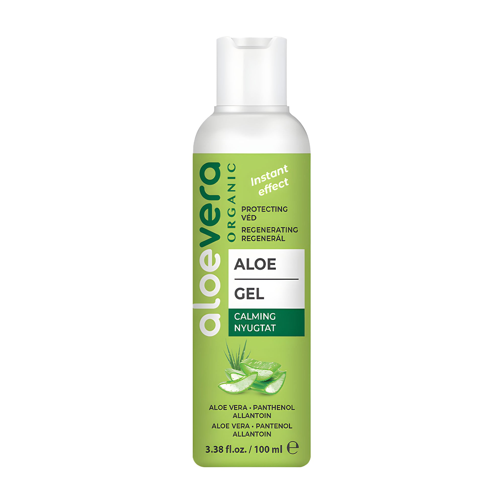 Aloe Vera Organic Instant Effect beruhigendes Aloe Vera Gel, 100 ml