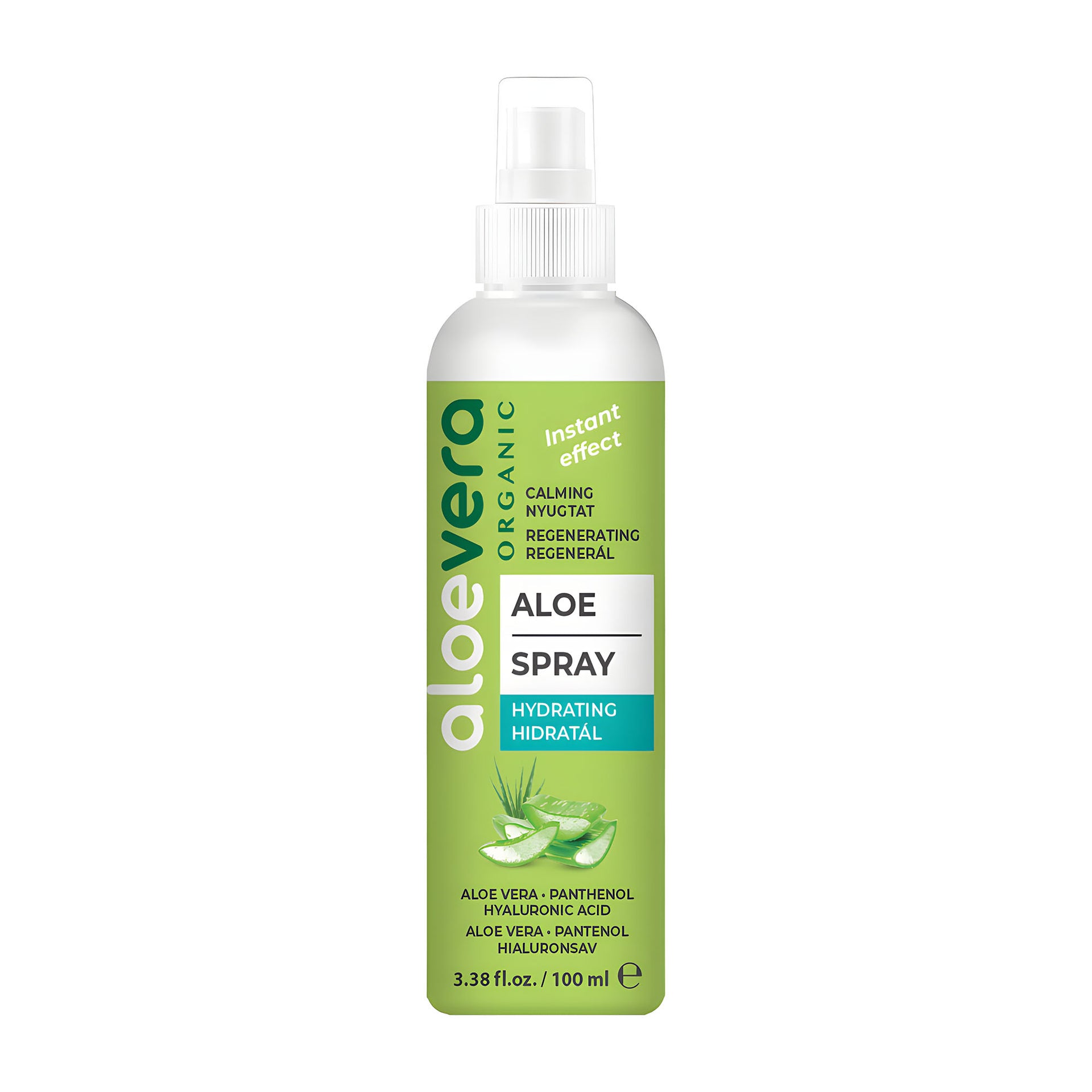 Aloe Vera Organic Instant Effect Feuchtigkeits Aloe-Spray, 100 ml – Peppery  Spot