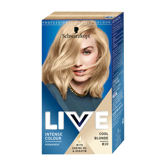 Schwarzkopf LIVE B10 Cool Blonde Haarfarbe