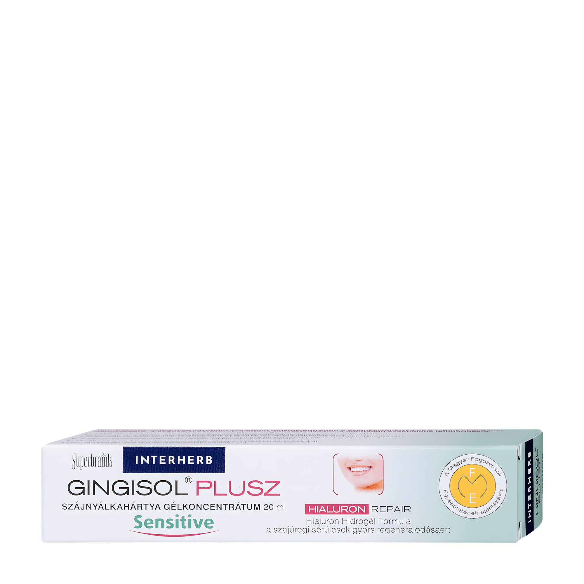 Interherb Gingisol Plus Sensitive oral mucosa gel concentrate, 20 mL