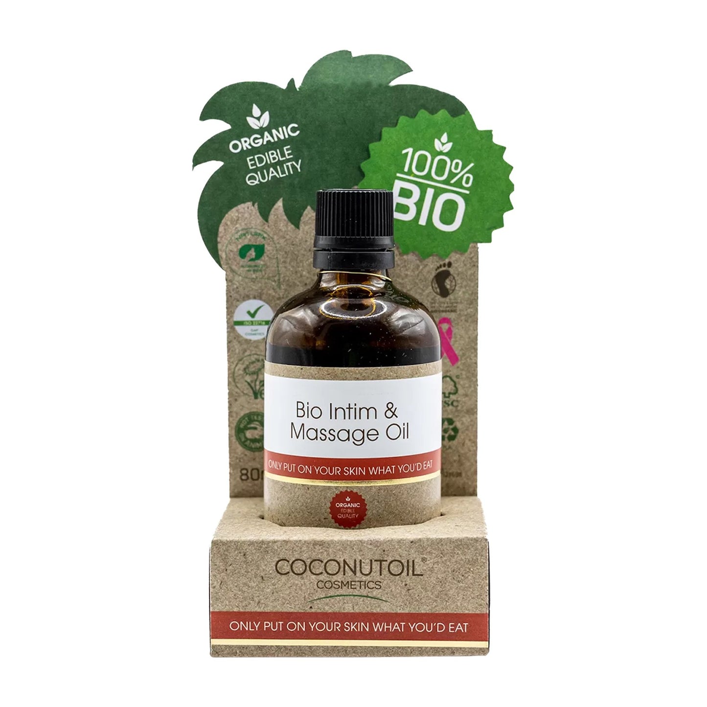 Coconutoil Cosmetics Bio Intim- & Massageöl, 80 mL