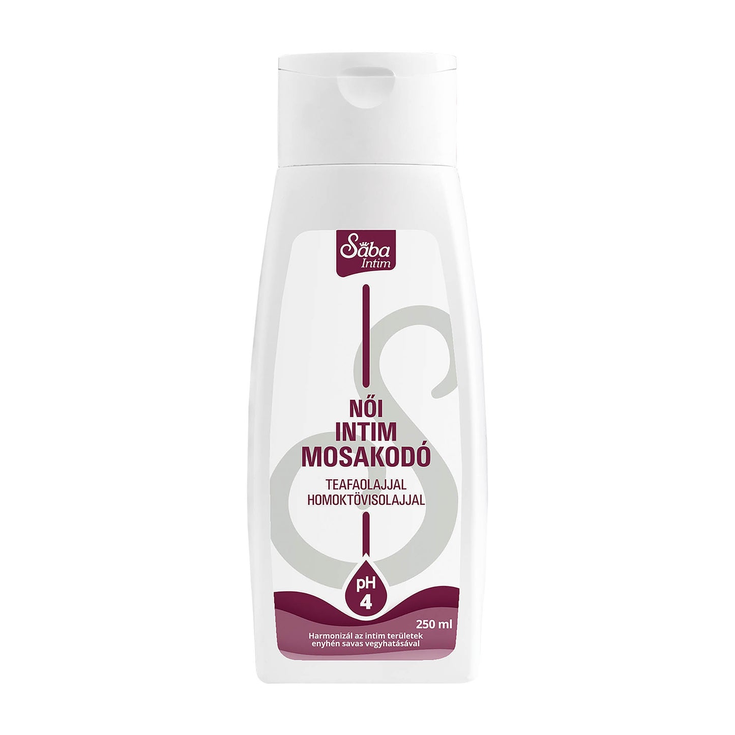 Saba Intimwaschlotion mit Teebaumöl und Sanddornöl, 250 ml