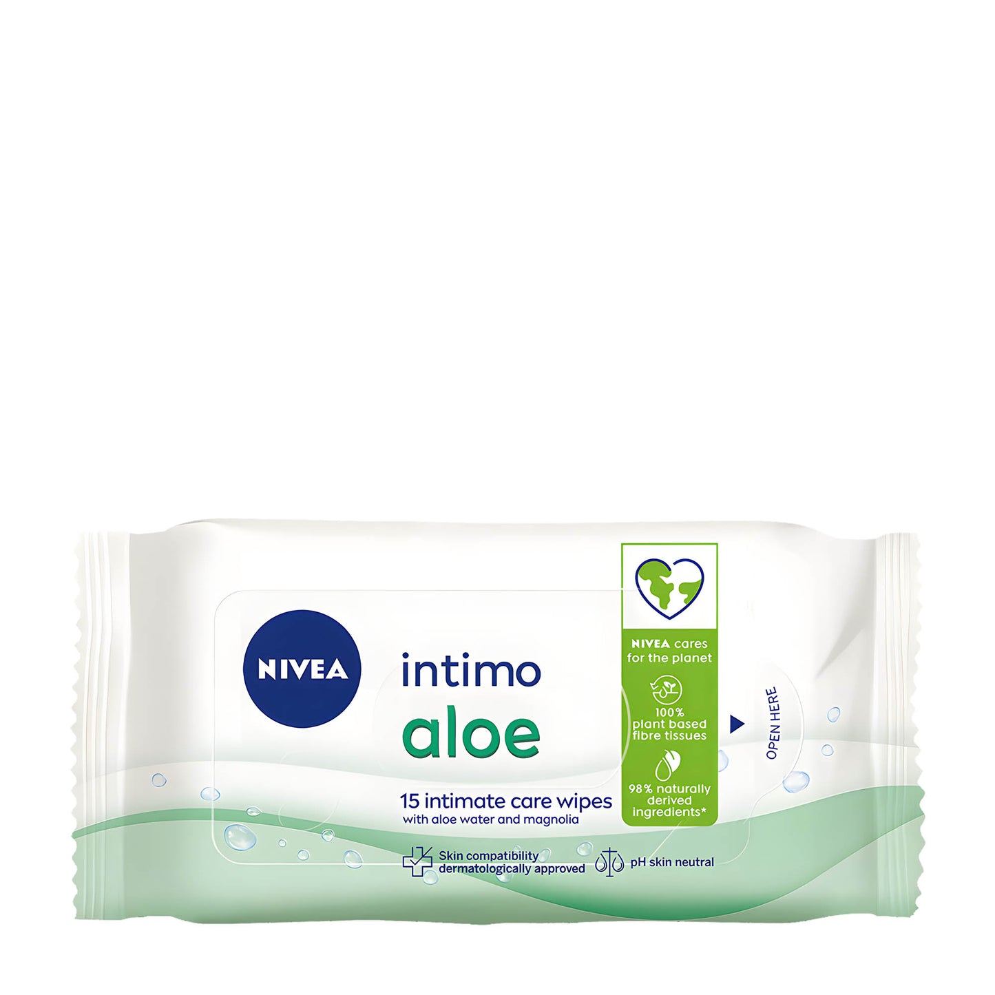 Nivea Intimo Aloe intimate wipes, 15 Count