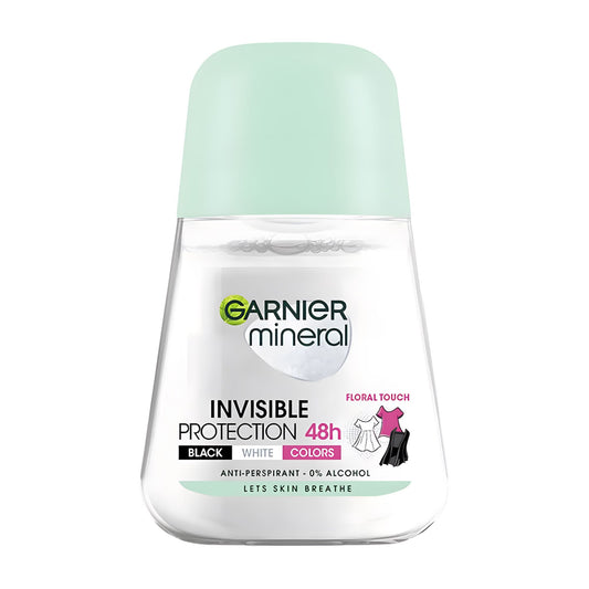 Garnier Mineral Invisible Protection Floral Touch 48h Antitranspirant Roll-On, 50 ml