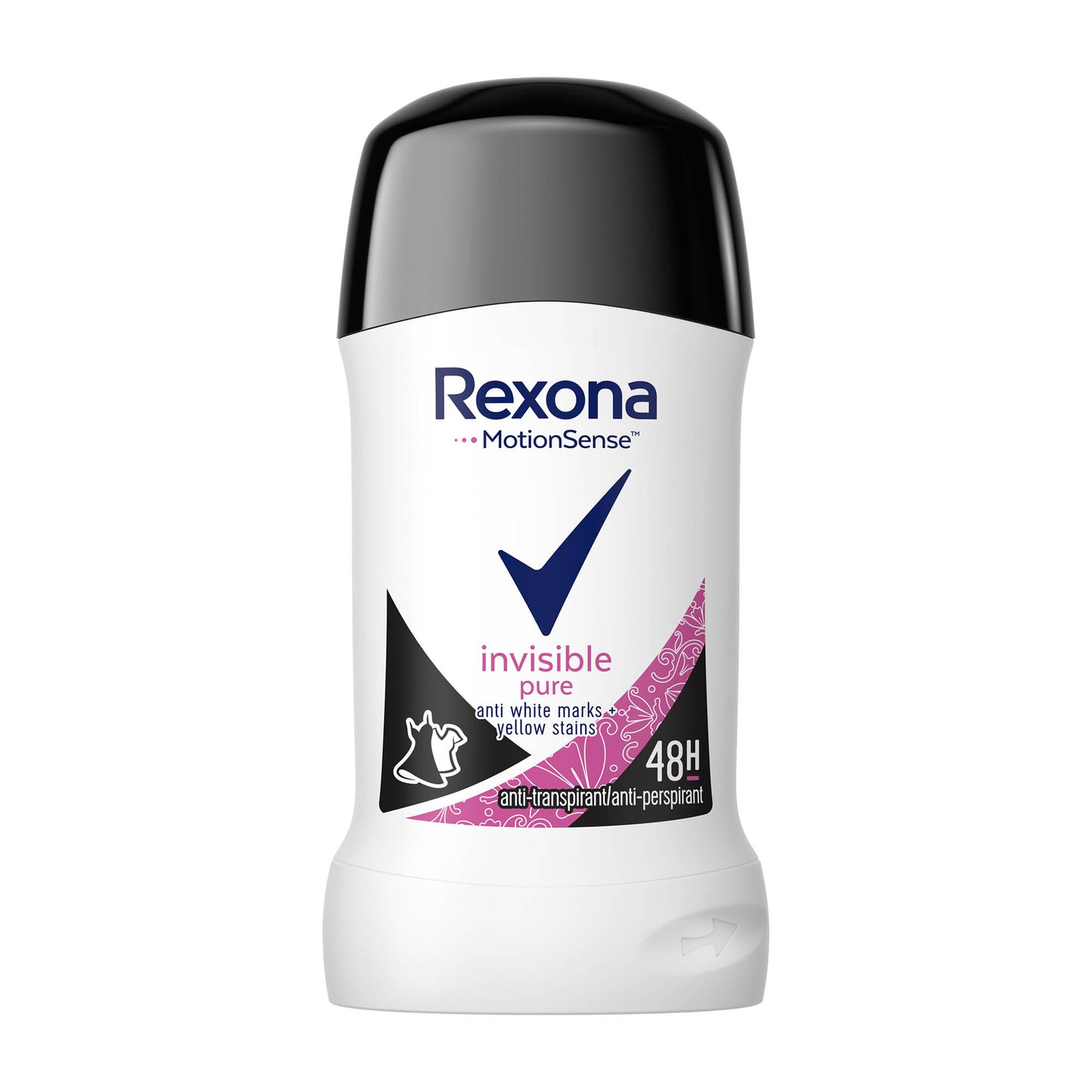 Rexona Invisible pure 48h anti-perspirant stick, 40 mL