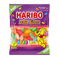 Haribo Jelly Beans packaging with a cartoon bear character on a white background