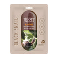 JIGOTT Real Ampoule Mask Black Snail, 27 mL