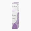 Jimjams Skinlab Smart Age Exosome Eye Cream in a white and light purple rectangular box, shown on a light gray background.