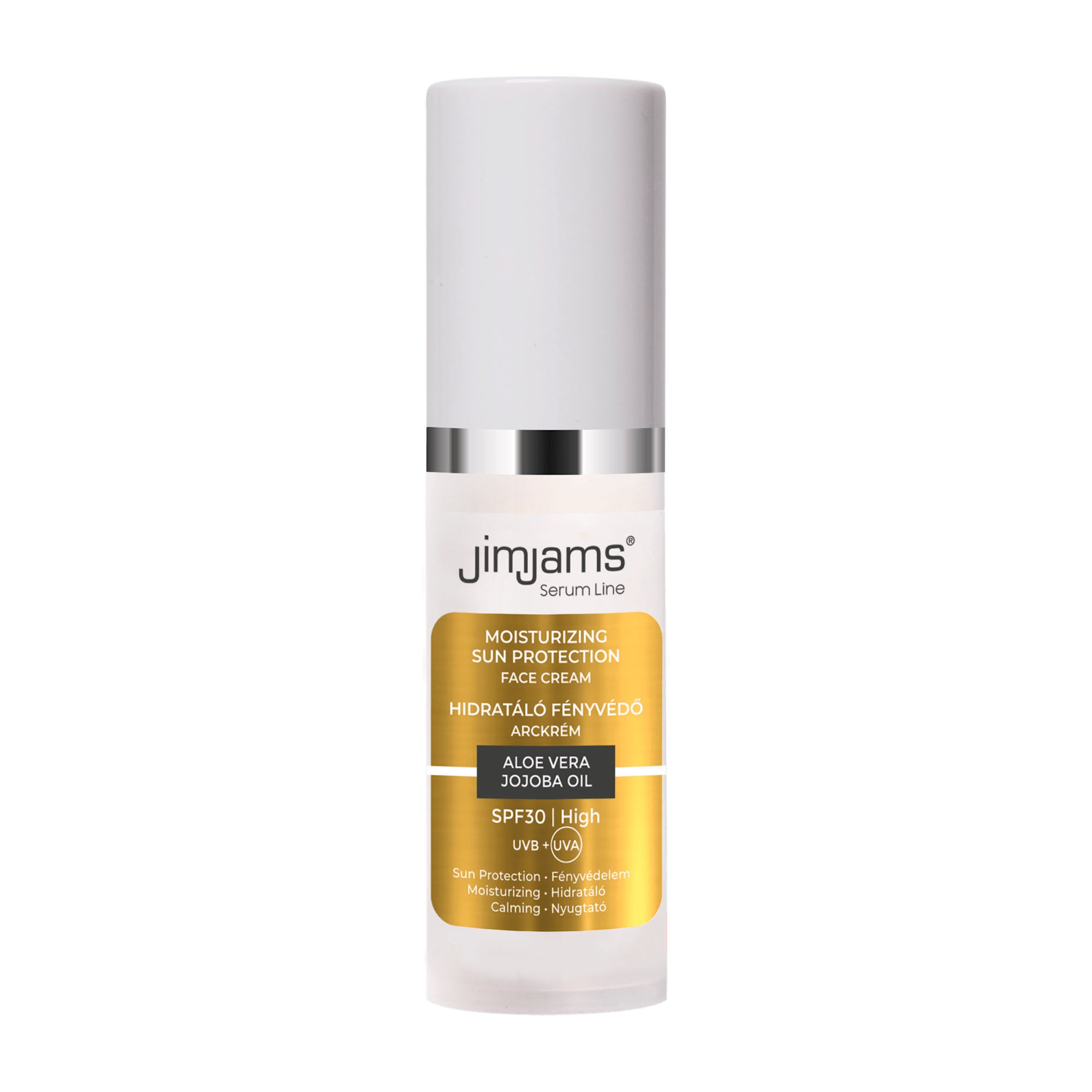 JimJams Serum Line Moisturizing Sun Protection Face Cream SPF30
