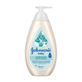 Johnson's Baby Comfort Touch wash & shampoo bottle on a white background