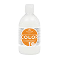 Kallos KJMN Color Vitalizing Shampoo bottle on a white background