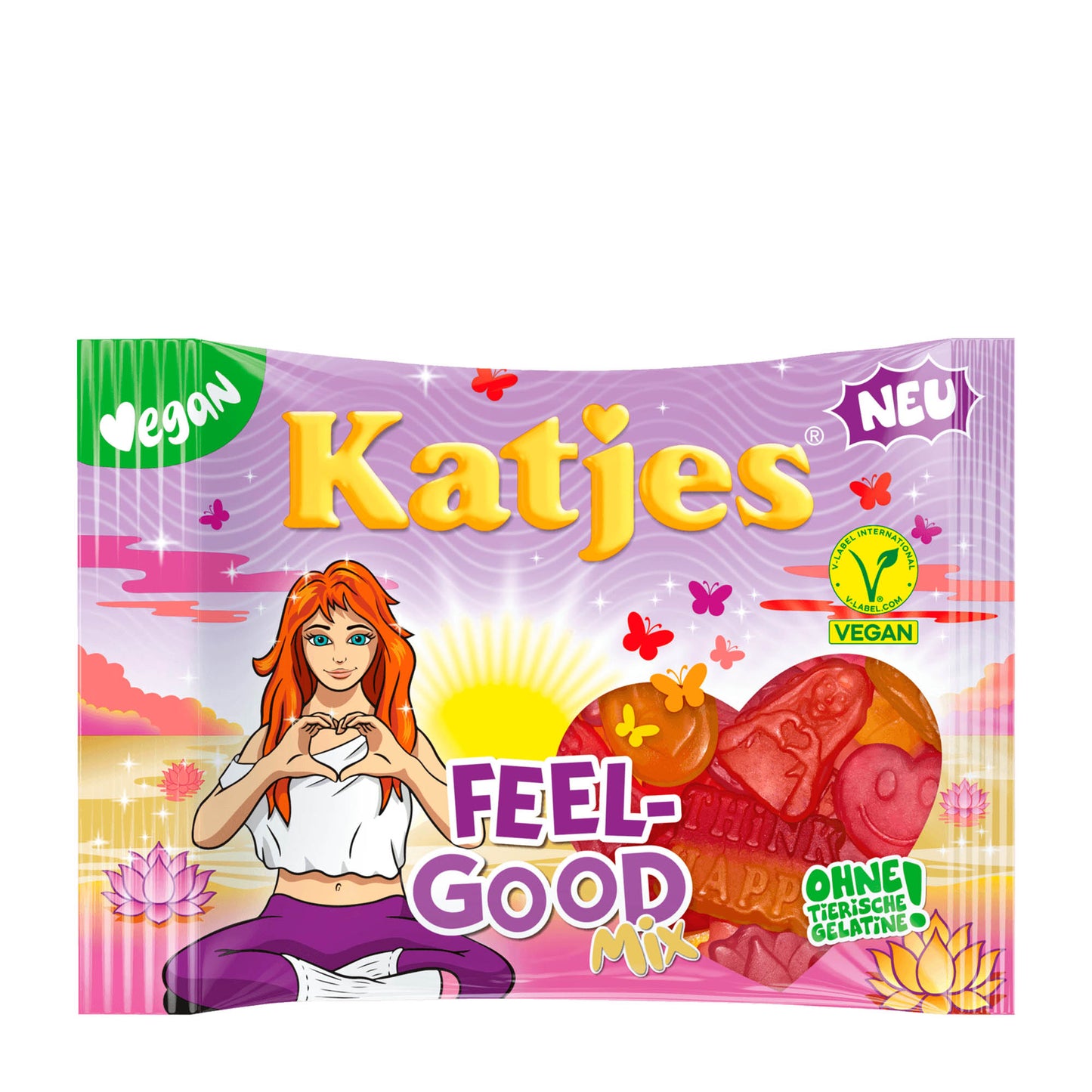 Katjes Feel Good Mix Gummibonbons, 175 g