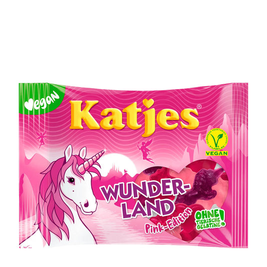 Katjes Wunderland Pink Edition Gummibonbons, 175 g