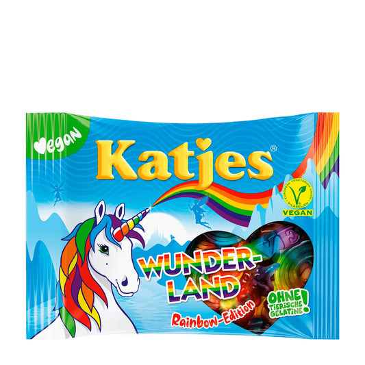 Katjes Wunderland Rainbow Edition Gummibonbons, 175 g