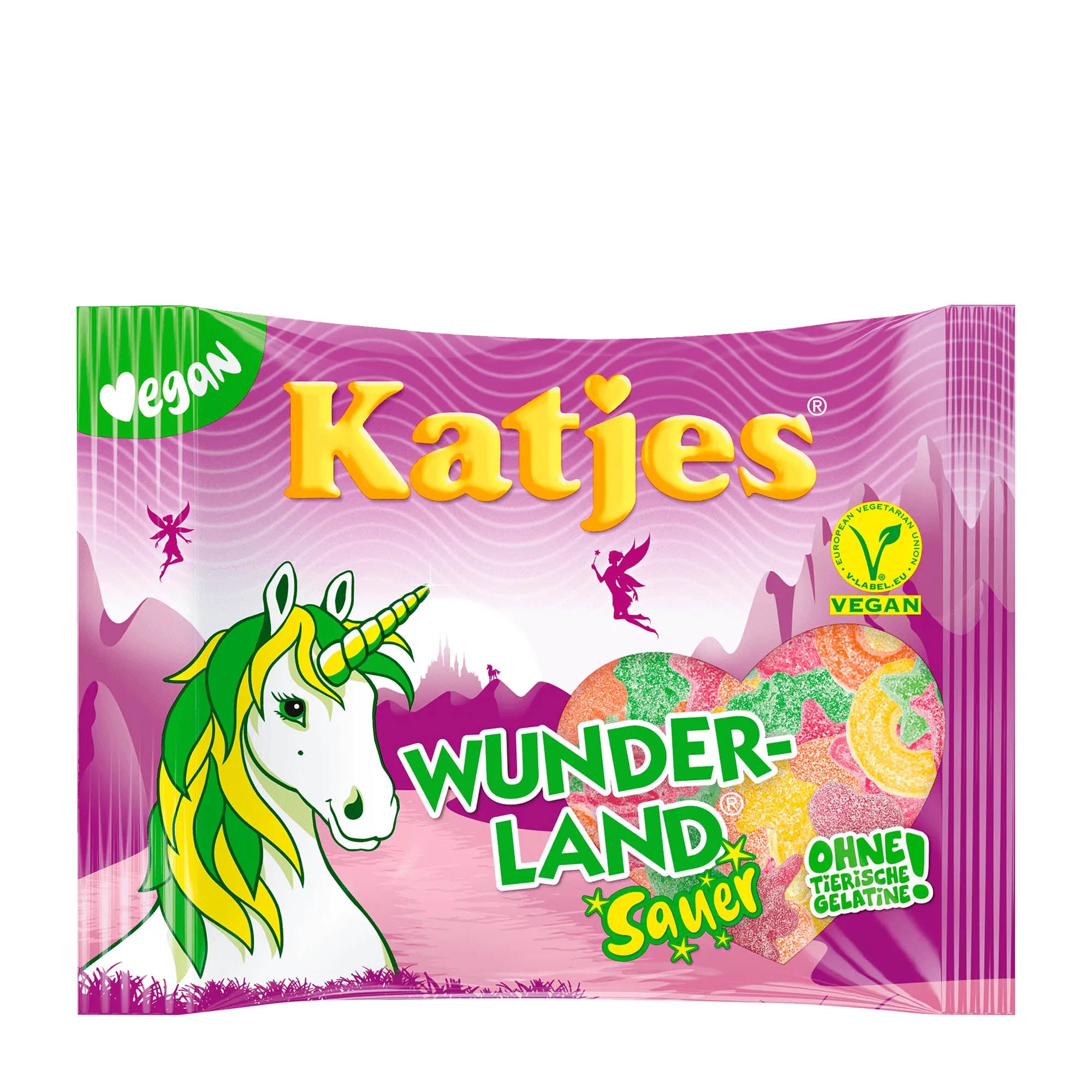Katjes Wunderland Bonbons gummi aigre, 175 g