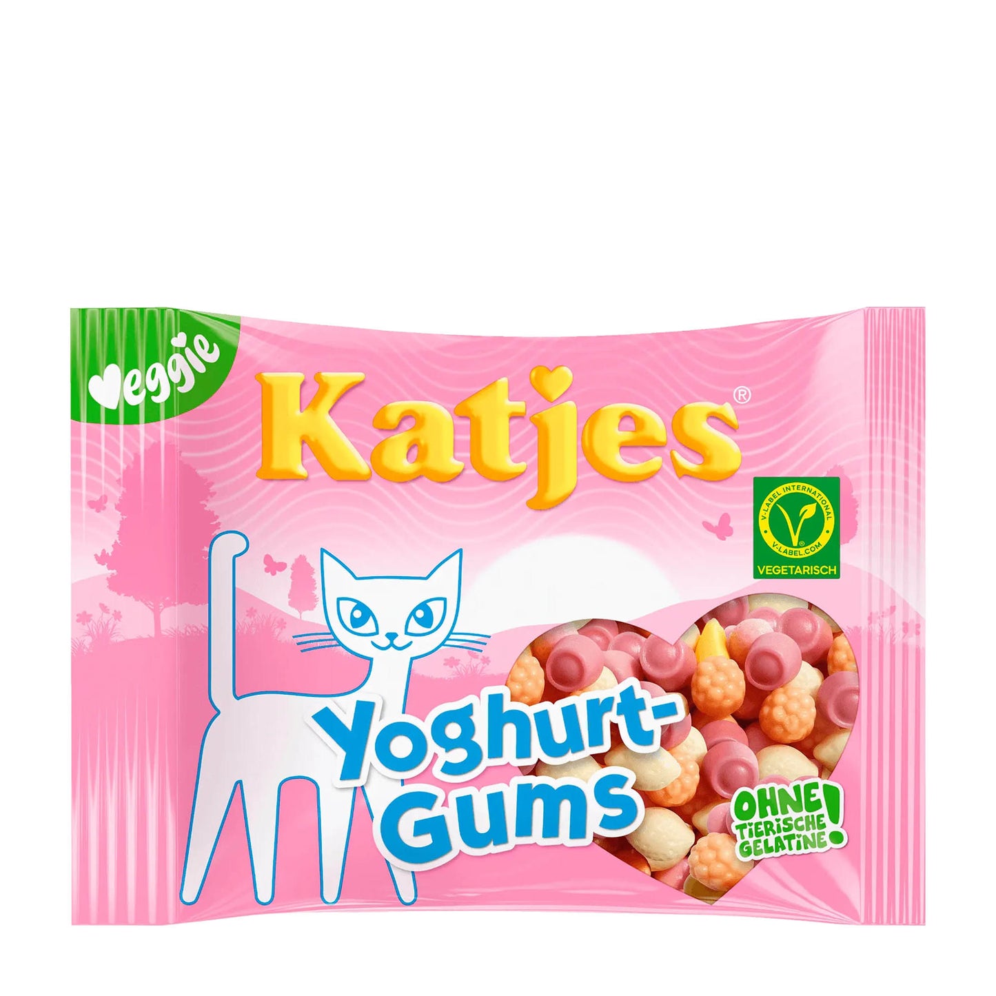 Katjes Yoghurt-Gums Gummibonbons, 175 g