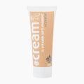 A 100ml squeeze tube of Keve Anti-Pigment Vitamin-C Hand Cream, featuring a peach-colored label with white text and a white cap, set against a plain white background.