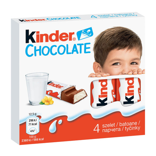 kinder Chocolate with Milk Cream, 50 g