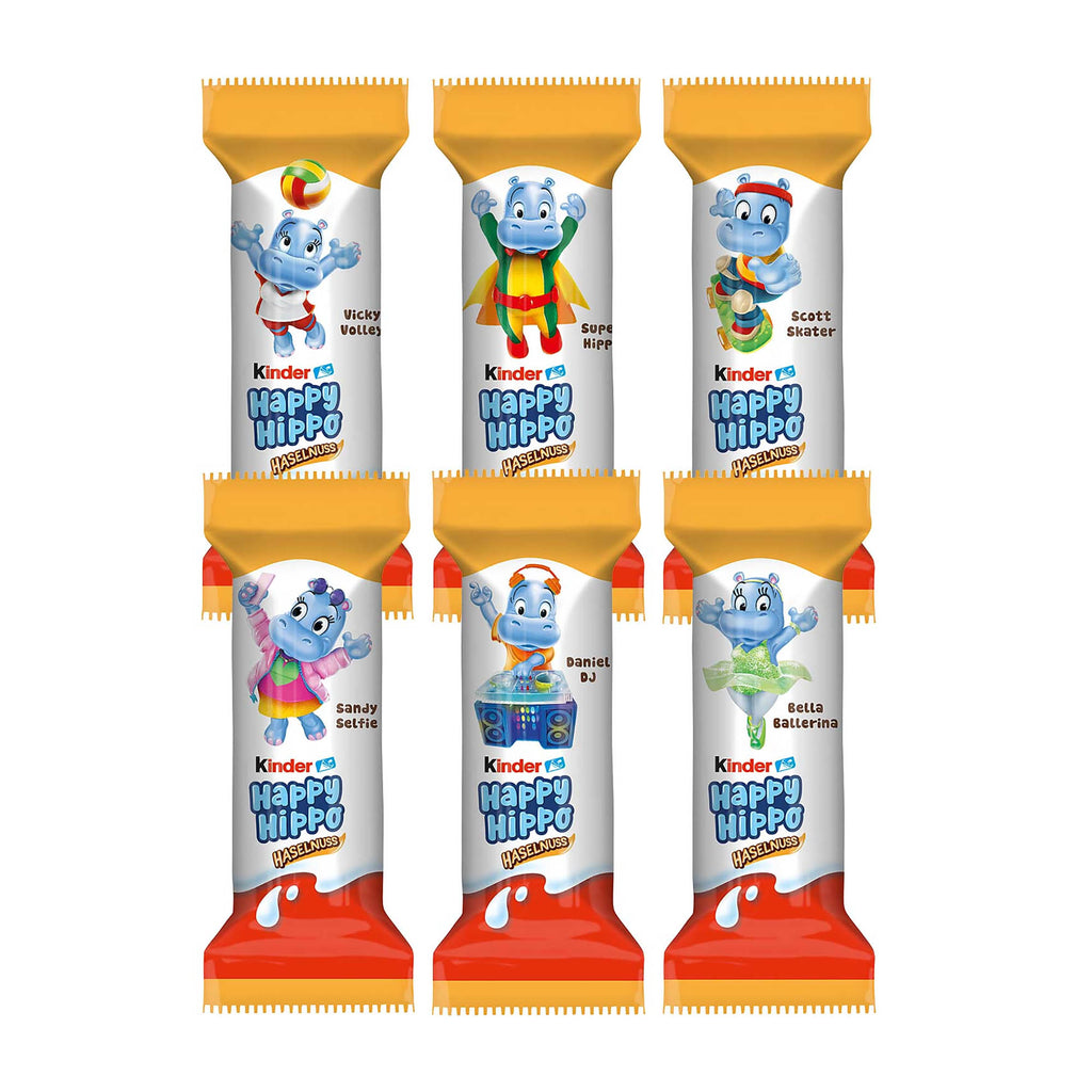 Kinder Gaufrette Happy Hippo noisette, 20,7 g