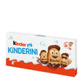 Kinder Kinderini biscuits packaging on a white background