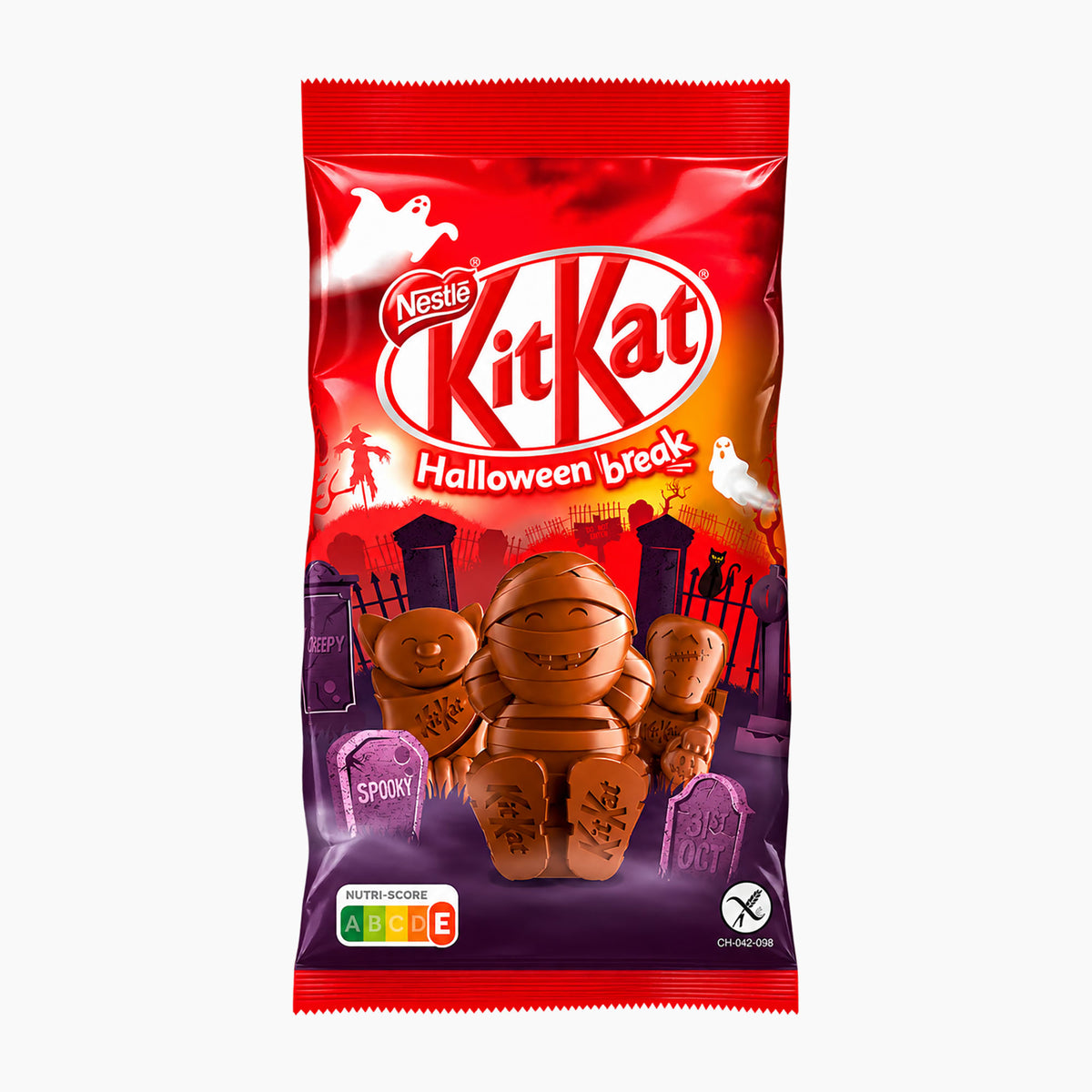 KitKat Milk chocolate figures Halloween Break, 123 g