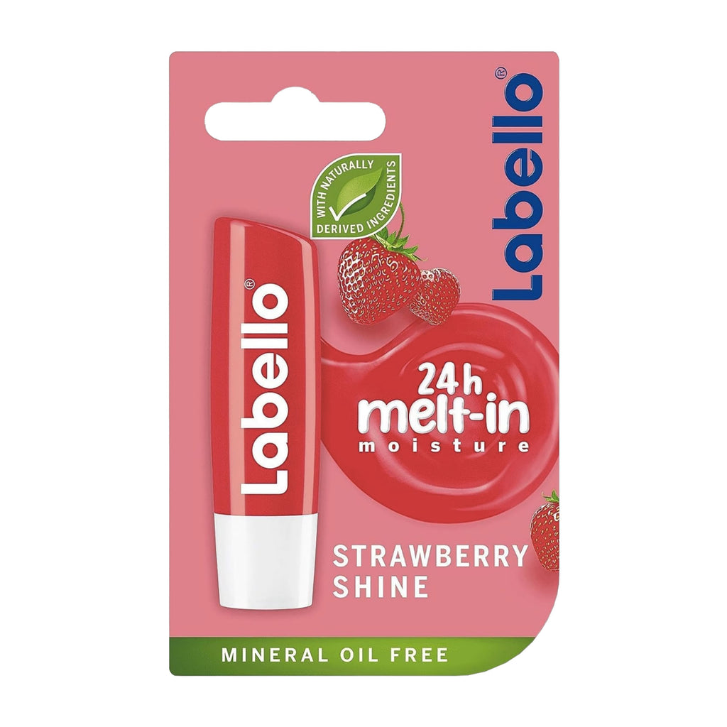 Labello Strawberry Shine lip balm, 4.8 g