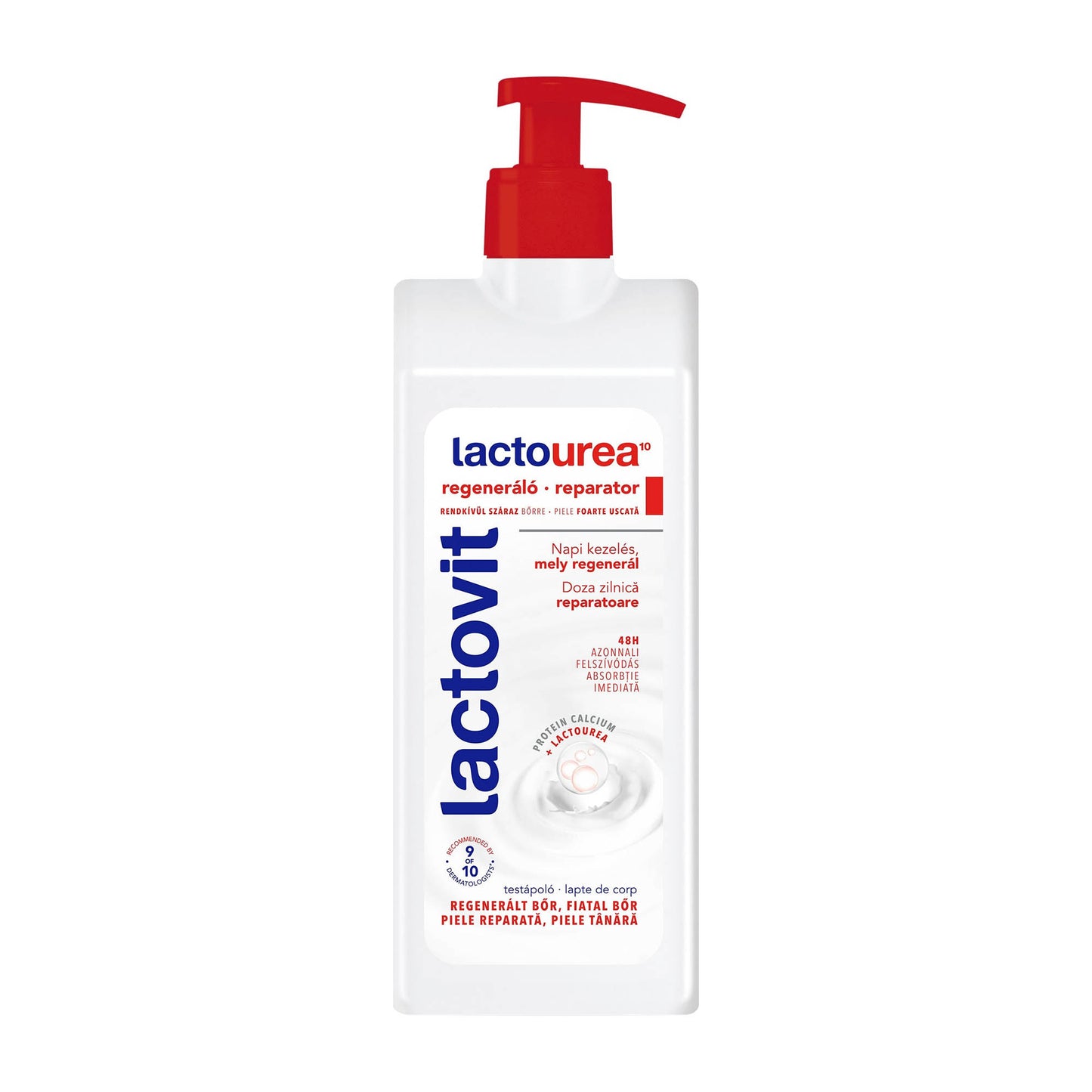 Lactovit LactoUrea repairing body lotion, 400 mL