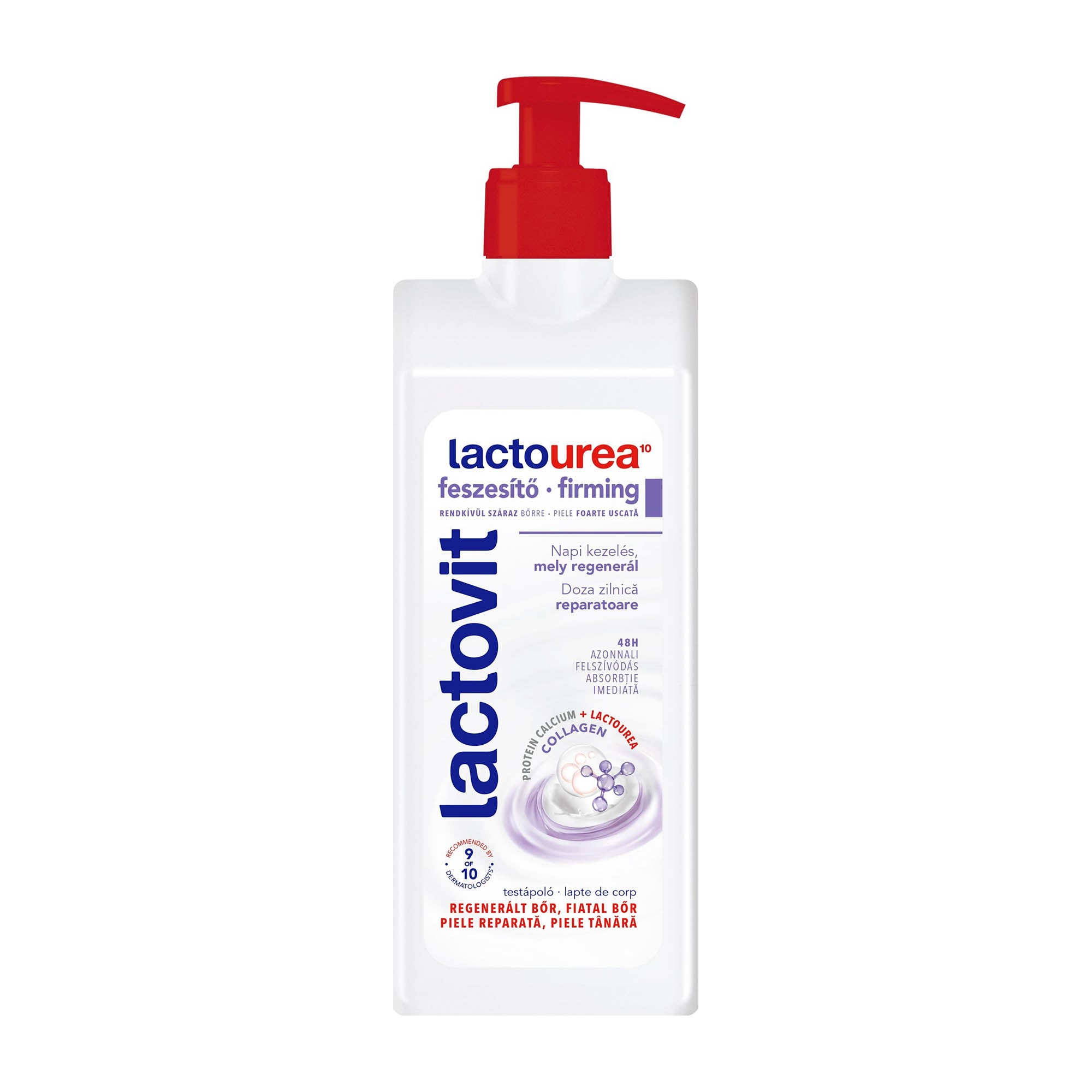Lactovit Lotion corporelle Raffermissant LactoUrea, 400 ml