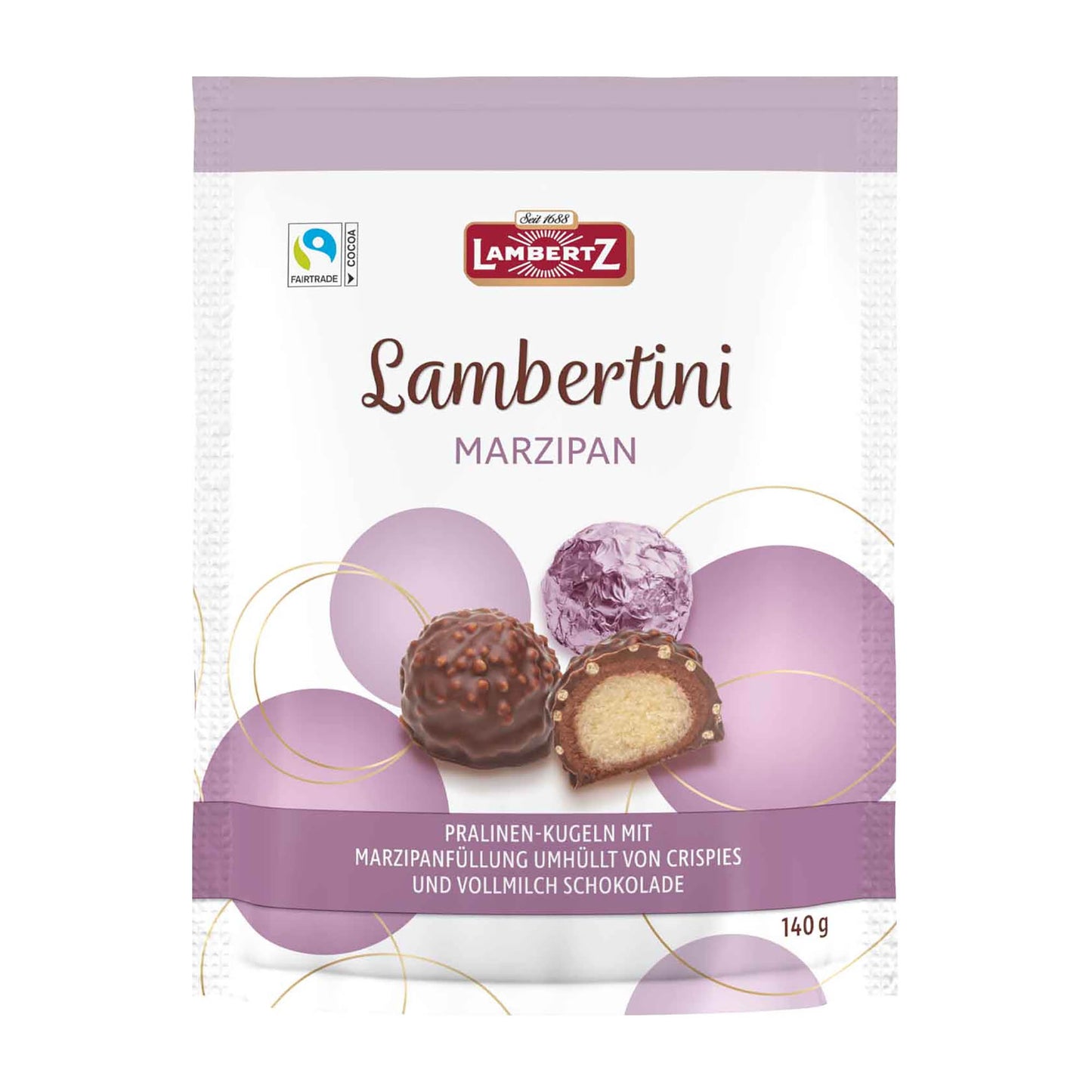 Lambertz Weihnachts-Lambertini-Marzipan, 140 g