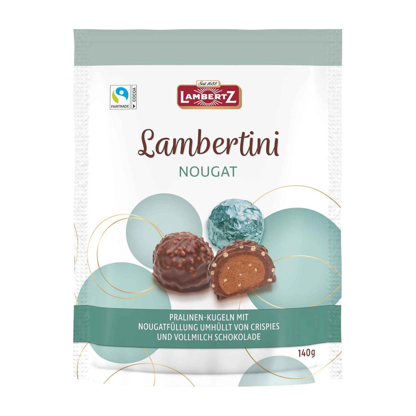 Lambertz Weihnachts-Lambertini-Nougat, 140 g