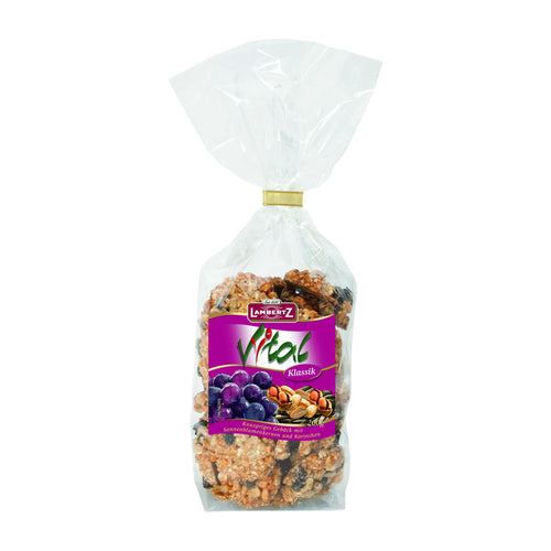 Lambertz Vital Crispy Pastries packaging on a white background.