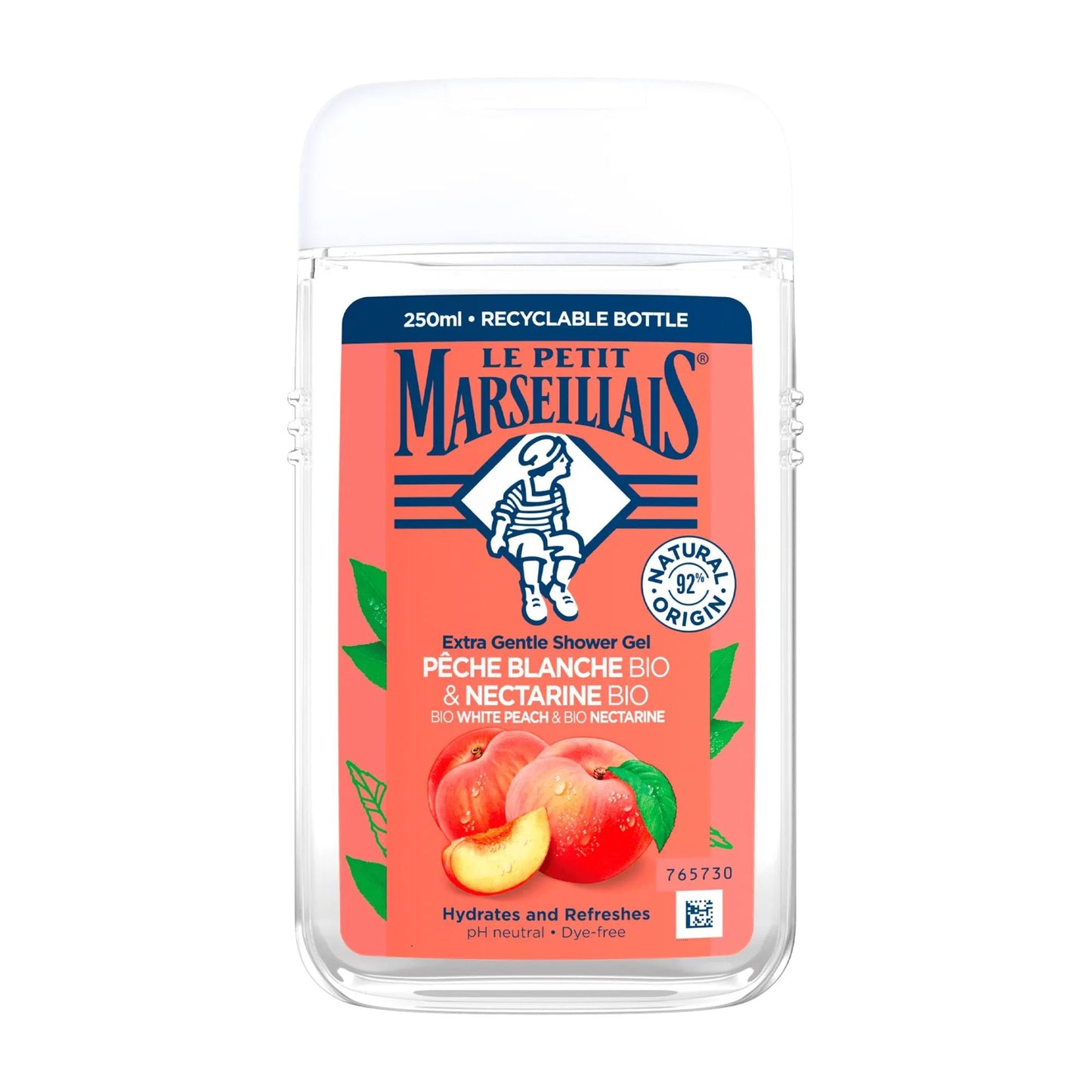 Le Petit Marseillais White Peach & Nectarine shower gel