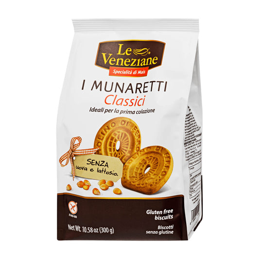 Le Veneziane I Munaretti klassische glutenfreie Kekse, 300 g