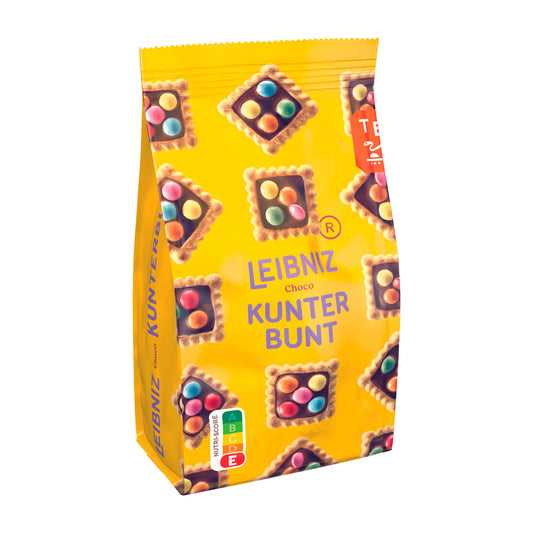 Leibniz Choco Bunter Linsen Kekse, 150 g