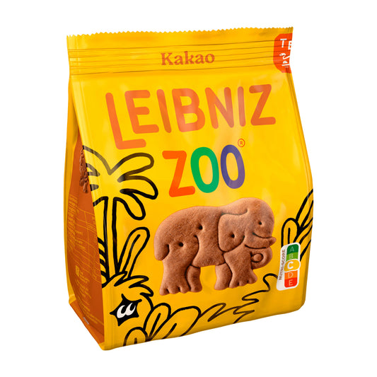 Leibniz Zoo Kakaobutterkekse, 125 g