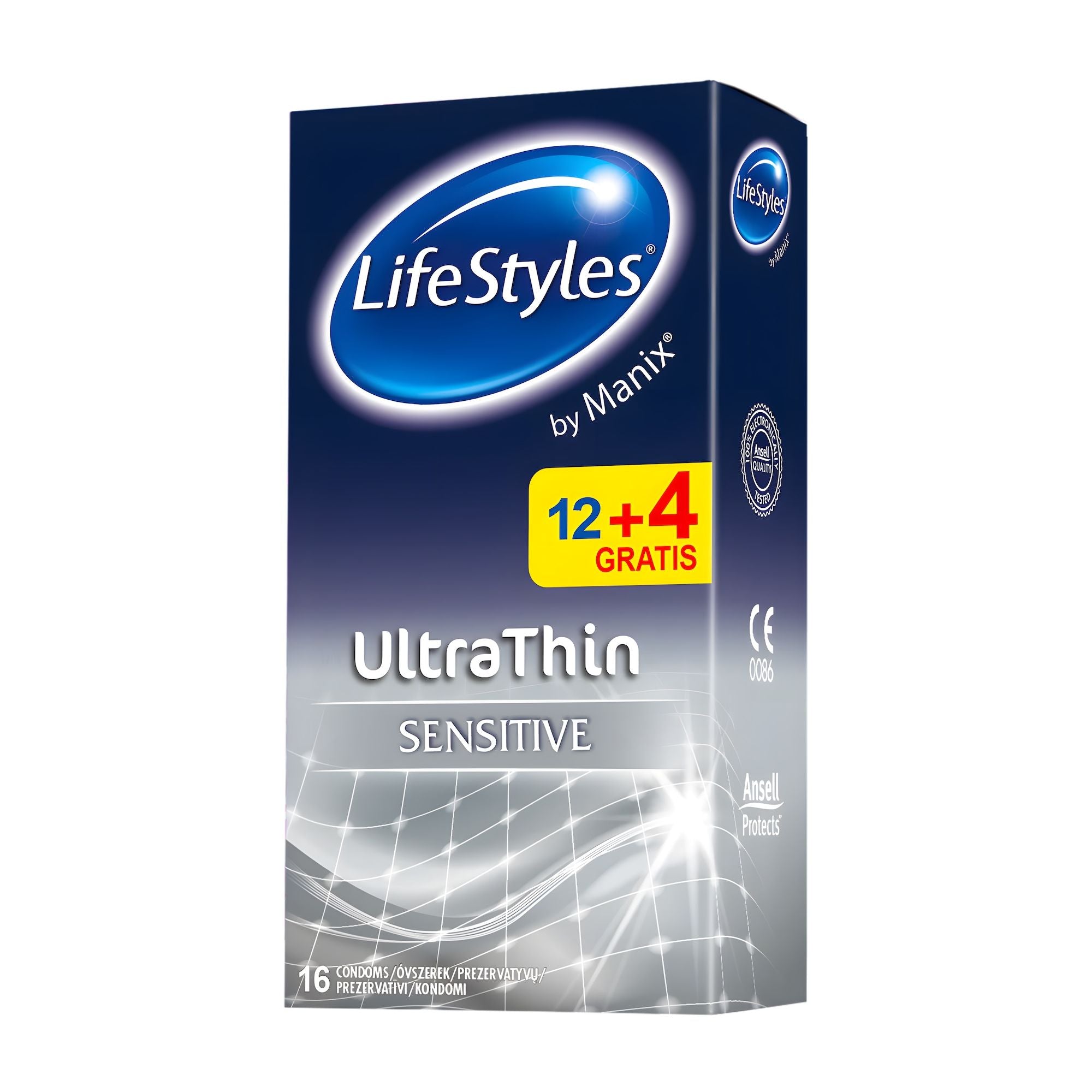 LifeStyles Préservatifs UltraThin, 16 unités