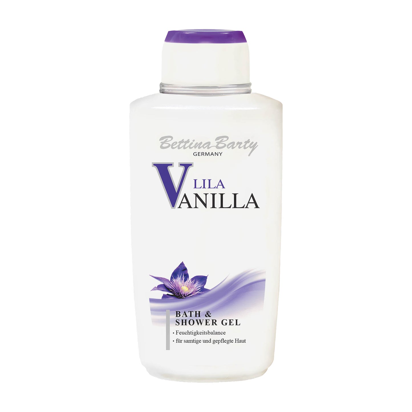 Bettina Barty Lila Vanilla Bade- & Duschgel, 500 mL