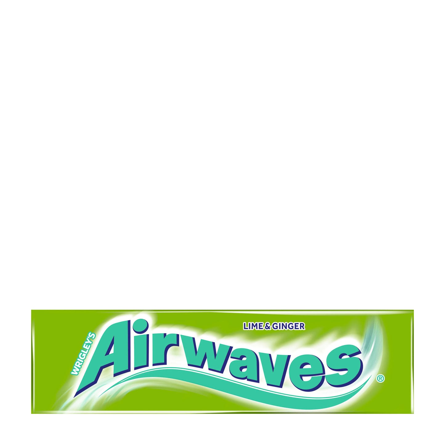 Airwaves Lime & Ginger Chewing Gum, 12 Count