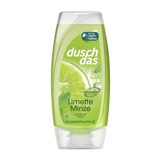 duschdas Lime & Mint shower gel, 225 mL